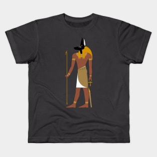 Golden Anubis Kids T-Shirt